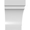 Ekena Millwork 5-in. W x 8-in. D x 8-in. H Merced Architectural Grade PVC Knee Brace BRCP05X08X08MRC - alternate 4